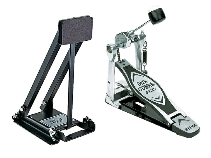 PEARL パール BD-10 + TAMA HP200P セット バスドラム専用トレーニングパッド