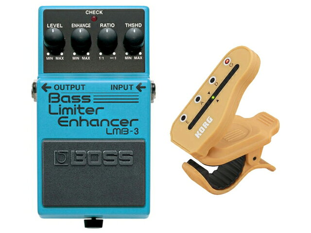 BOSS ボス Bass Limiter Enhancer LMB-3 + KORG HT-B1 セット　エフェクター