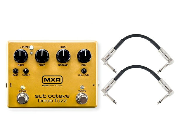 SUB OCTAVE BASS FUZZM287 BASS OCTAVE DELUXEのGrowlセクションと伝統的なファズ回路を結合 MXR SUB OCTAVE BASS FUZZは、ベースギター向けに特化したファズペダルで、サブオクターブの効果を追加し、重厚でダークなサウンドを生み出します。深みのあるファズトーンに低音域のサブハーモニーが加わることで、ユニークでパワフルなベースサウンドが実現します。 SUB OCTAVE BASS FUZZは、BASS OCTAVE DELUXEのGrowlセクションと伝統的なファズ回路を融合させたペダルです。 BASS／TREBLEでトーンコントロール可能なFUZZサウンド、オクターブ下のサウンドを作り出すサブオクターブ、そしてミッドレンジがコントロールできるドライサウンドと、3種類のサウンドのミックスが可能です。本来のベースサウンドを生かしながら重低音とファズサウンドを加えることができます。 FUZZサウンドは、トーンコントロールだけでなくWARMとBRIGHTのサウンド切り替えが可能で、サブオクターブもエフェクトオン時に個別にオン／オフができるため、必要に応じたエフェクトサウンドの使い分けを可能にします。 CONTROLS GAIN ファズのゲイン量を設定します。 FUZZ 2モードのファズを選択可能です。FUZZノブでファズの音量レベルを調整できます。 SUB OCTAVE サブ・オクターブ（1オクターブ下）サウンドの音量を調整します。 DRY エフェクトのかかっていないドライ音のレベルを調整します。 BASS / TREBLE ベース、トレブルをブースト／カット可能です。 MID+ LEVEL ミッドレンジをブースト／カット可能です。 Specification製品仕様 コントロール FUZZ, GAIN, SUB OCTAVE, DRY, BASS, TREBLE, MID+LEVEL, BYPASS, OCTAVE バイパス・スイッチ True Hardwire（トゥルー・バイパス） サイズ 106mm (W) × 158mm (D) × 65mm (H) 対応電源 9V電池または9V AC/DCアダプター 【Keywords】 MXR エムエックスアール ペダル ギター ベース M287 M-287 サブオクターブ ドライサウンド