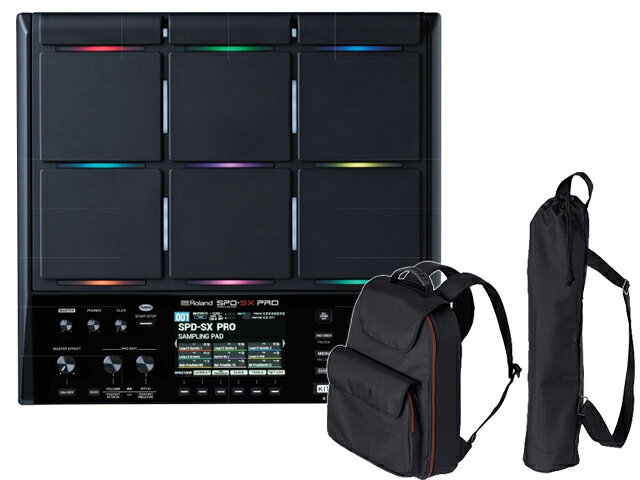 Roland ローランド SPD-SX PRO + 専用ソフトケース CB-HPD セット　サンプリングパッド