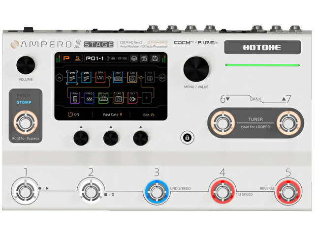 樂天商城 - 【国内正規品】HOTONE ホットトーン Ampero 2 Stage マルチエフェクター　MP-380