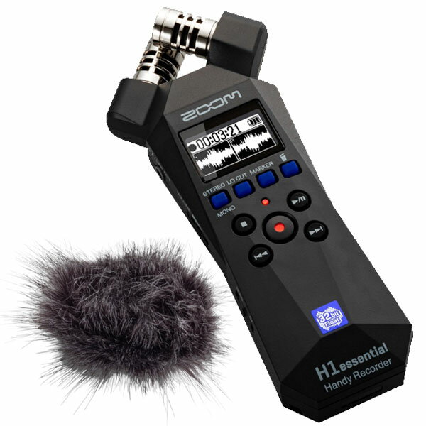 ZOOM H1essential + ウィンドスクリーン WSH-1e セット　ハンディーレコーダー