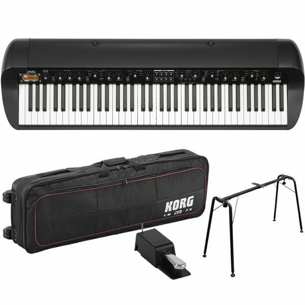 KORG SV-2 73��SV2-73��+ CB-SV1-73 + ST-SV1-BK ���å� ���ԡ���������ܥ�ǥ롡���ơ����ԥ���
