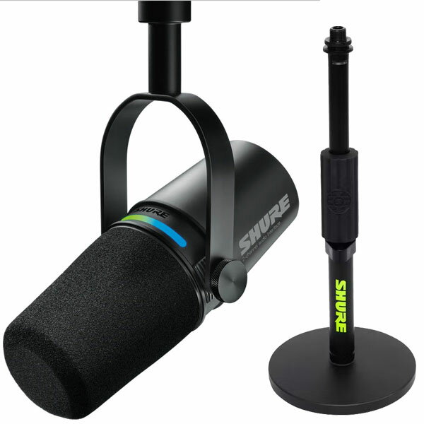Rakuten - 【デスクトップスタンド付属キャンペーン】SHURE シュア MV7I-J 配信機器 スマートマイクロホン & インターフェース