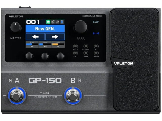 【国内正規品】VALETON ヴェイルトン GP-150　マルチエフェクター