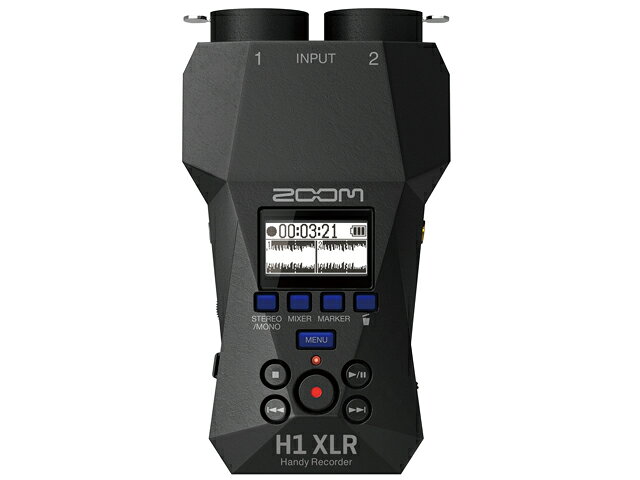 マークスミュージック楽天市場店のZOOM ズーム H1 XLR ハンディレコーダー｜アングル2