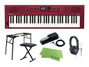 Roland GOKEYS3-RD スタンド+チェア+ダンパーペダル セット ダークレッド シンセサイザー
