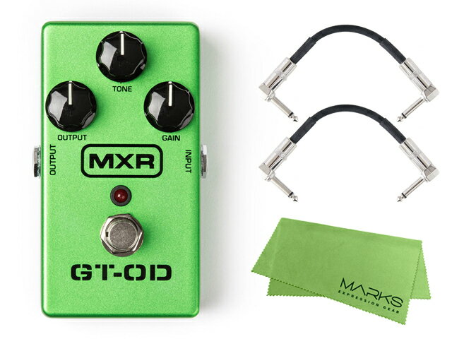 樂天商城 - 国内正規品 / MXR エムエックスアール M193 GT-OD OVERDRIVE + モリダイラパッチケーブル2本 セット ［マークス・オリジナルクロス付］ オーバードライブ エフェクター