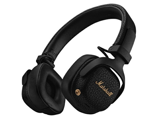 【初回入荷分ご確約】Marshall マーシャル Milton A.N.C Black / Milton 3 Black ブラック ノイズキャンセリングヘッドホン