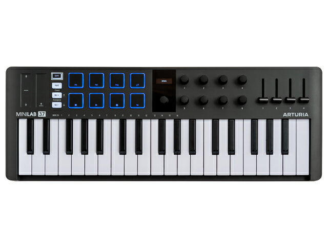 Arturia アートリア MINILAB 37 BK ブラック　MIDIコントローラー