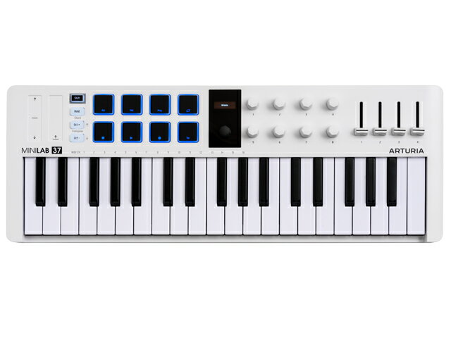 Arturia アートリア MINILAB 37 WH ホワイト　MIDIコントローラー