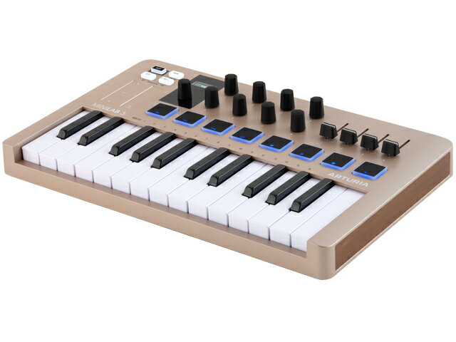 Arturia MINILAB 3 CHAMPAGNE シャンパーニュ MIDIコントローラー