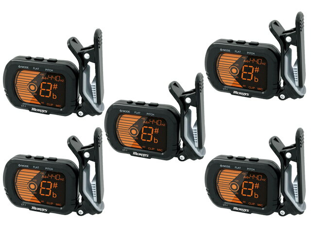 Rakuten - Morris モーリス CT-1 5個セット クリップチューナー