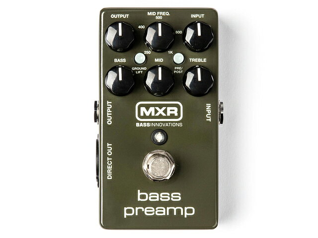 国内正規品 / MXR M81 BASS PREAMP ベースプリアンプ エフェクター
