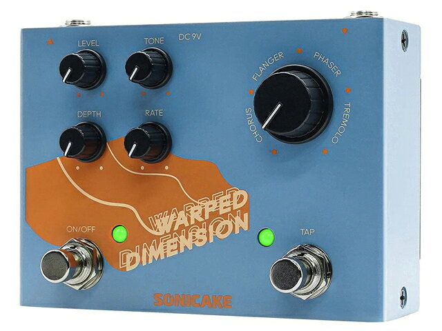 【国内正規品】SONICAKE ソニケーキ Warped Dimension ［QDS-03］ マルチエフェクター｜マークスミュージック楽天市場店
