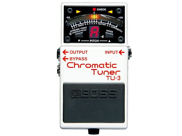 BOSS CHROMATIC TUNER TU-3（新品）【送料無料】