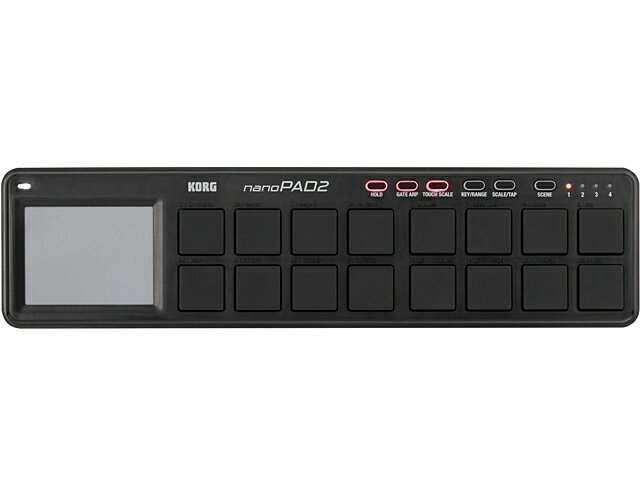 【即納可能】KORG nanoPAD2 BK（新品）【送料無料】【区分A】