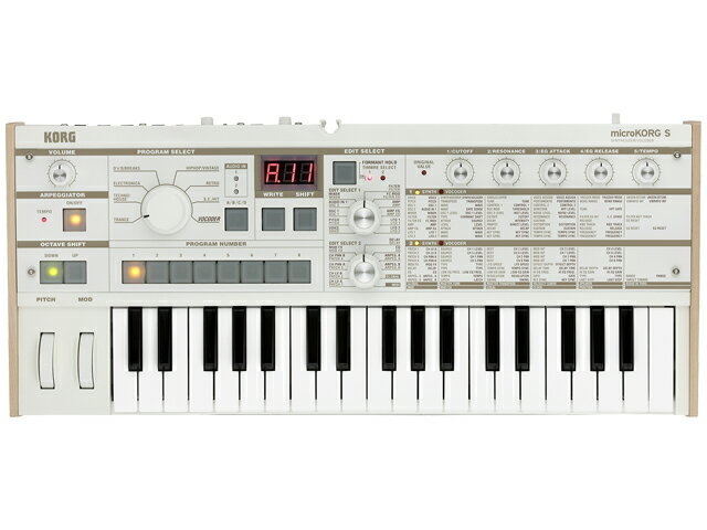 microKORG S ホワイト