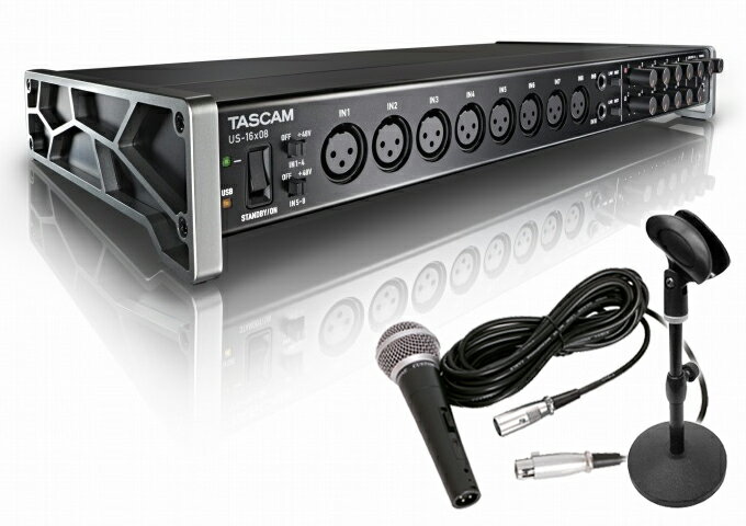 【即納可能】TASCAM US-16x08 宅録セット（新品）【送料無料】【区分D】