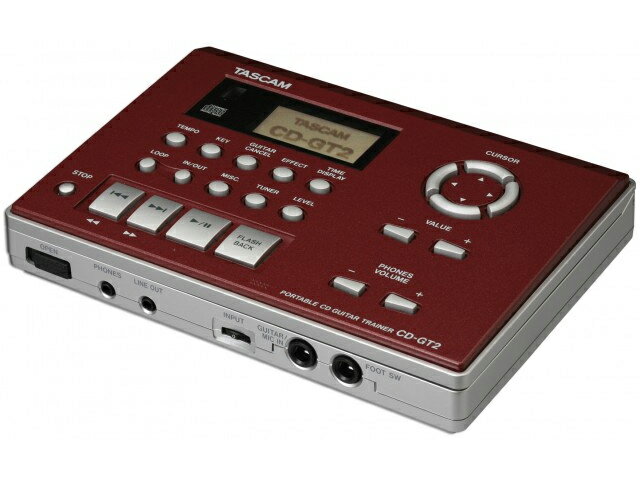 TASCAM CD-GT2 + 純正ACアダプター PS-P520E セット（新品）【送料無料】