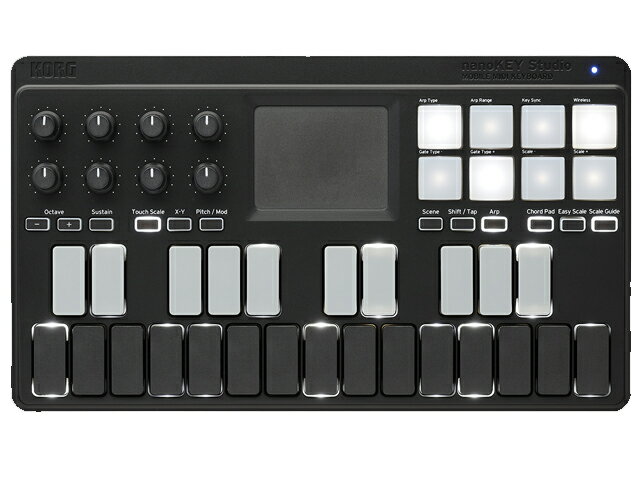 【即納可能】KORG nanoKEY Studio（新品）【送料無料】【区分B】