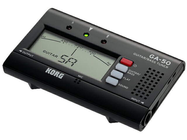 KORG コルグ GA-50 ギター・ベース用チューナー【メール便利用】