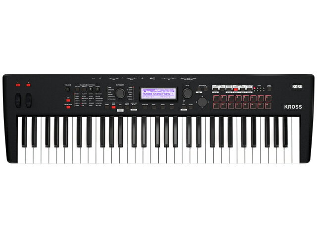 ピアノ・キーボード, キーボード・シンセサイザー KORG KROSS 2 61 Super Matte Black KROSS2-61-MB