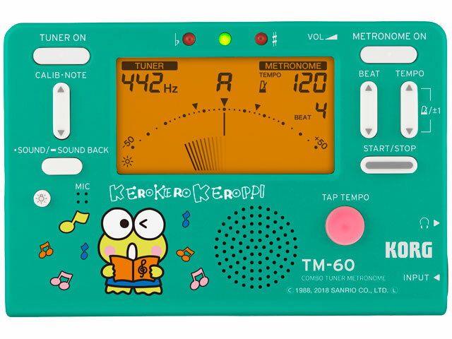 KORG TM-60 けろけろけろっぴ [TM-60-SKR]（新品）【送料無料】【ゆうパケッ...