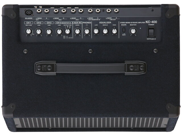 マークスミュージック楽天市場店のRoland ローランド KC-400　キーボードアンプ｜アングル3