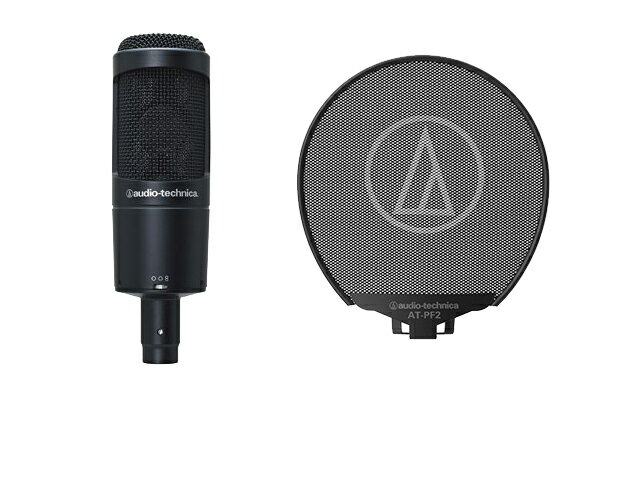 1000円OFFクーポン／audio-technica AT2050 + ポップフィルター AT-PF2 セット（新品）