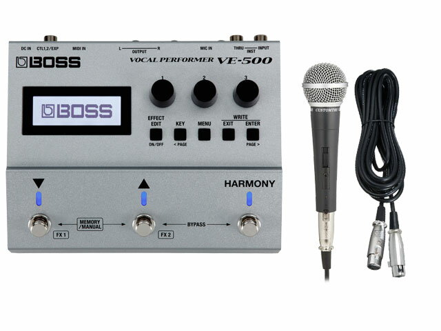 【即納可能】BOSS VE-500 マイク セット（新品）【送料無料】【区分B】