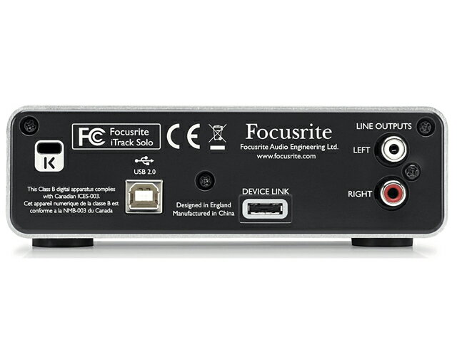 Focusrite iTrack Solo - Lightning　オーディオインターフェイス 2