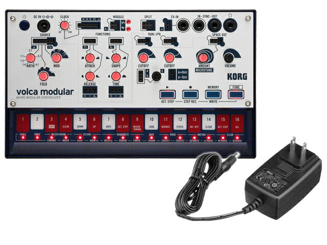 KORG volca modular + ACアダプター KA350 セット（新品）