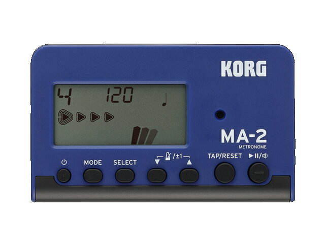 KORG メトロノーム MA-2 ブルー＆ブラック MA-2-BLBK（新品）【送料無料】【メール便利用】【区分YC】