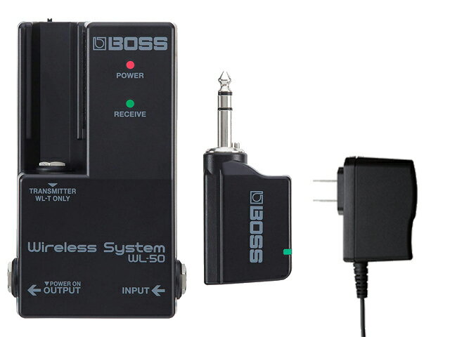 【即納可能】BOSS WL-50+ACアダプター PSA-100S2 セット ワイヤレスシステム 新品 【送料無料】【区分A】