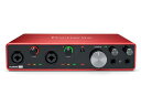 【即納可能】Focusrite Scarlett 8i6 (gen3)（新品）【送料無料】【国内正規流通品】【区分B】