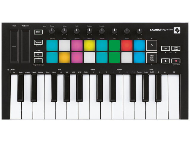 【即納可能】novation LAUNCHKEY MINI MK3（新品）【送料無料】【国内正規流通品】【区分B】