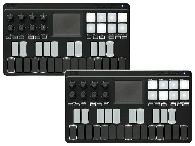 【まとめ買い】KORG nanoKEY Studio 2台セット（新品）【送料無料】【区分B】