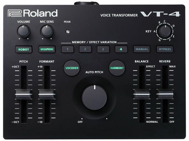 【即納可能】Roland Voice Transformer VT-4 ボイス トランスフォーマー（新品）【送料無料】【区分B】