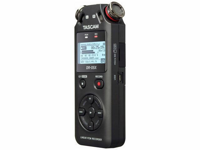 【即納可能】TASCAM DR-05Xハンディレコーダー（新品）【送料無料】