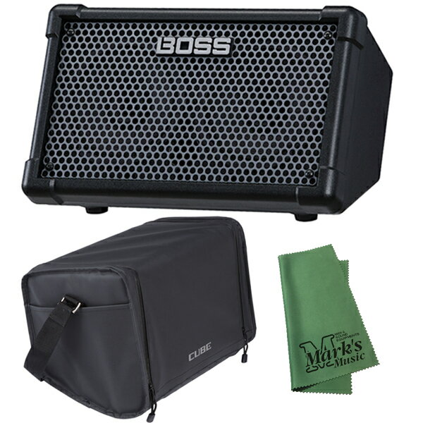 BOSS ボス CUBE STREET II BLACK［CUBE-ST2］+ 純正キャリングバッグ CB-CS1 セット Battery-Powered Stereo Amplifier