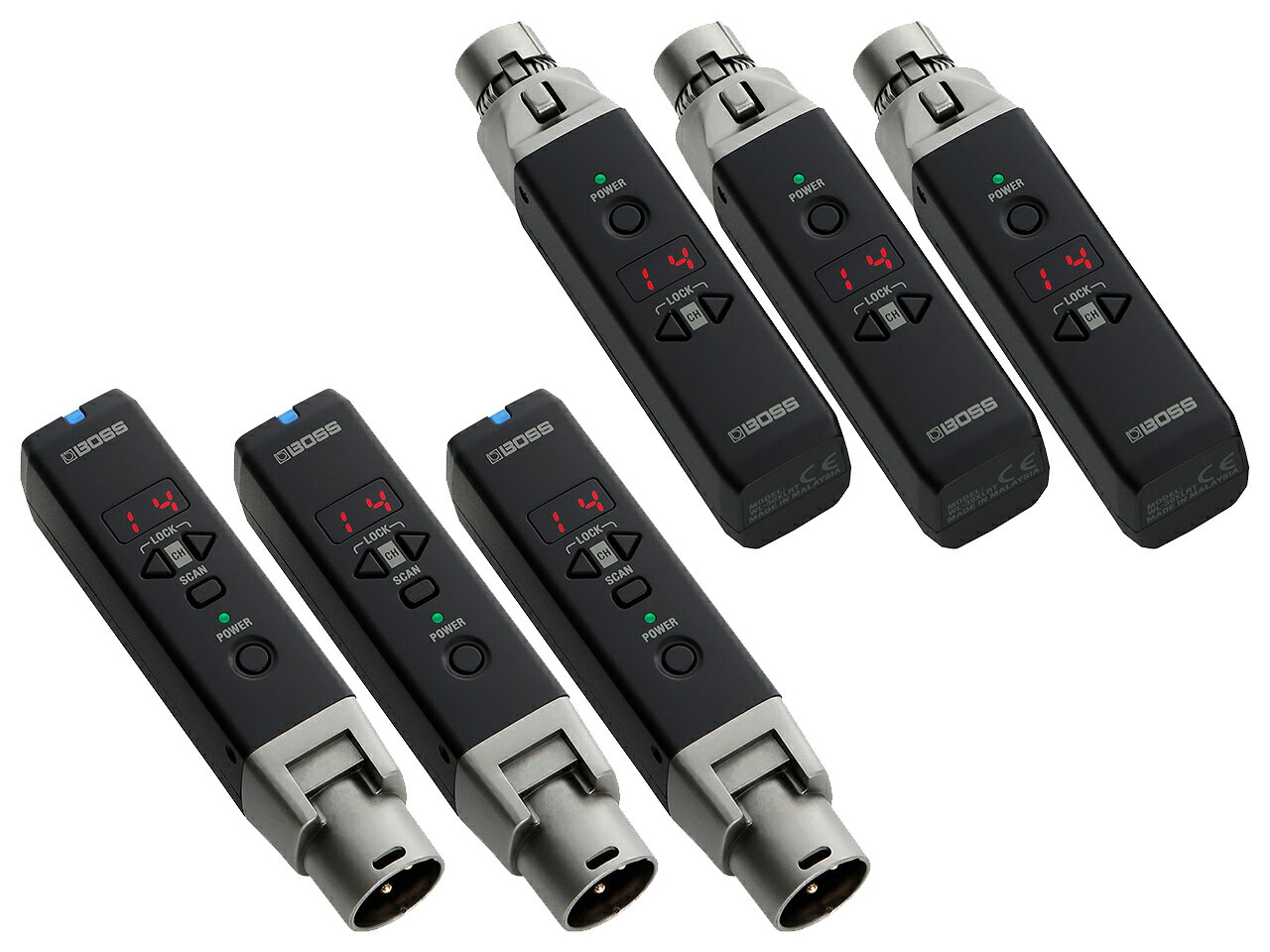 【まとめ買い】BOSS ボス WL-30XLR 3個セット　ダイナミックマイク用ワイヤレスシステム