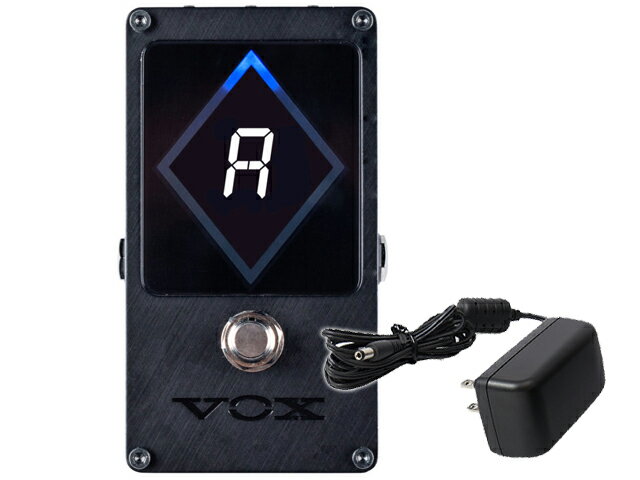 【即納可能】VOX STROBE PEDAL TUNER VXT-1 + ACアダプター KA181 セット（新品）【送料無料】【区分A】