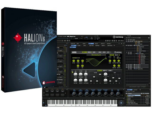 【即納可能】Steinberg HALion6 通常版 HALION6/R（新品）【送料無料】【区分A】