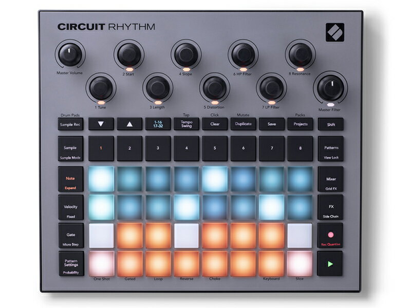 【即納可能】Novation Circuit Rhythm（新品）【送料無料】【区分B】