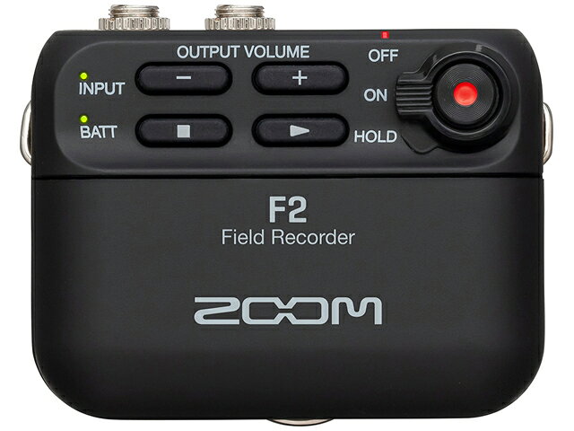 ZOOM F2 BLACK �֥�å� ��F2/B�ϡ��ե�����ɥ쥳������