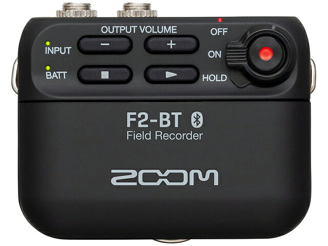 ZOOM ズーム F2-BT ブラック　フィールドレコーダー 2