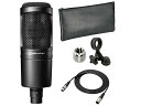 audio-technica AT2020 + XLR-XLR ケーブル セット コンデンサーマイク