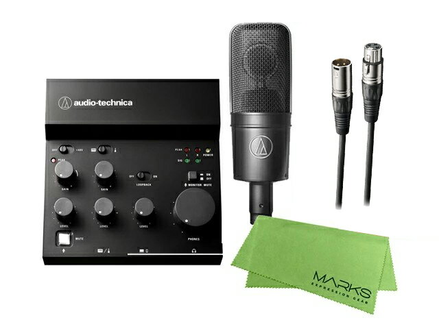 audio-technica AT4040 + AT-UMX3 + XLR-XLR ケーブル セット USBオーディオミキサー