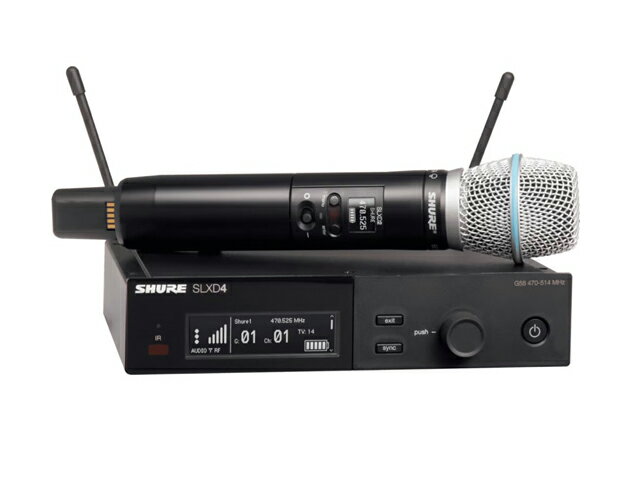 SHURE SLXD24J/B87A-JB���磻��쥹�����ƥ�